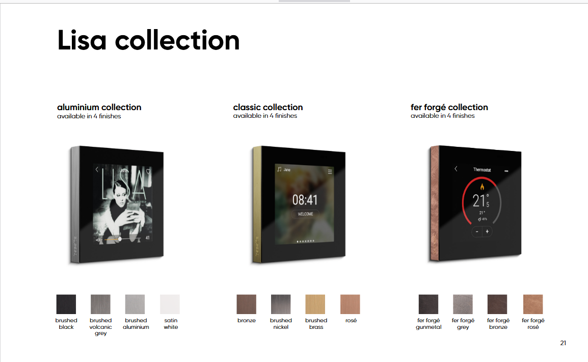 تاچ پنل 3.1 اینچ Lisa